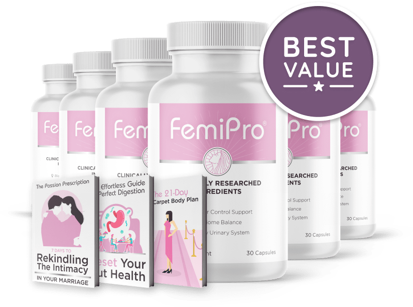 FemiPro 6 bottles — 180-day supply